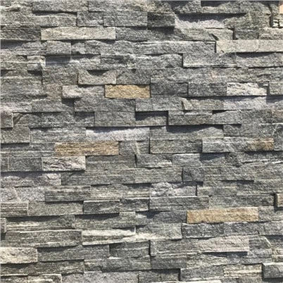 Dekoratív főkönyvi kőfalpanelek szürke kvarc JRE{0}}